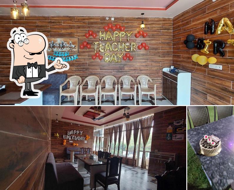 The interior of Chamunda Resort, Harsh