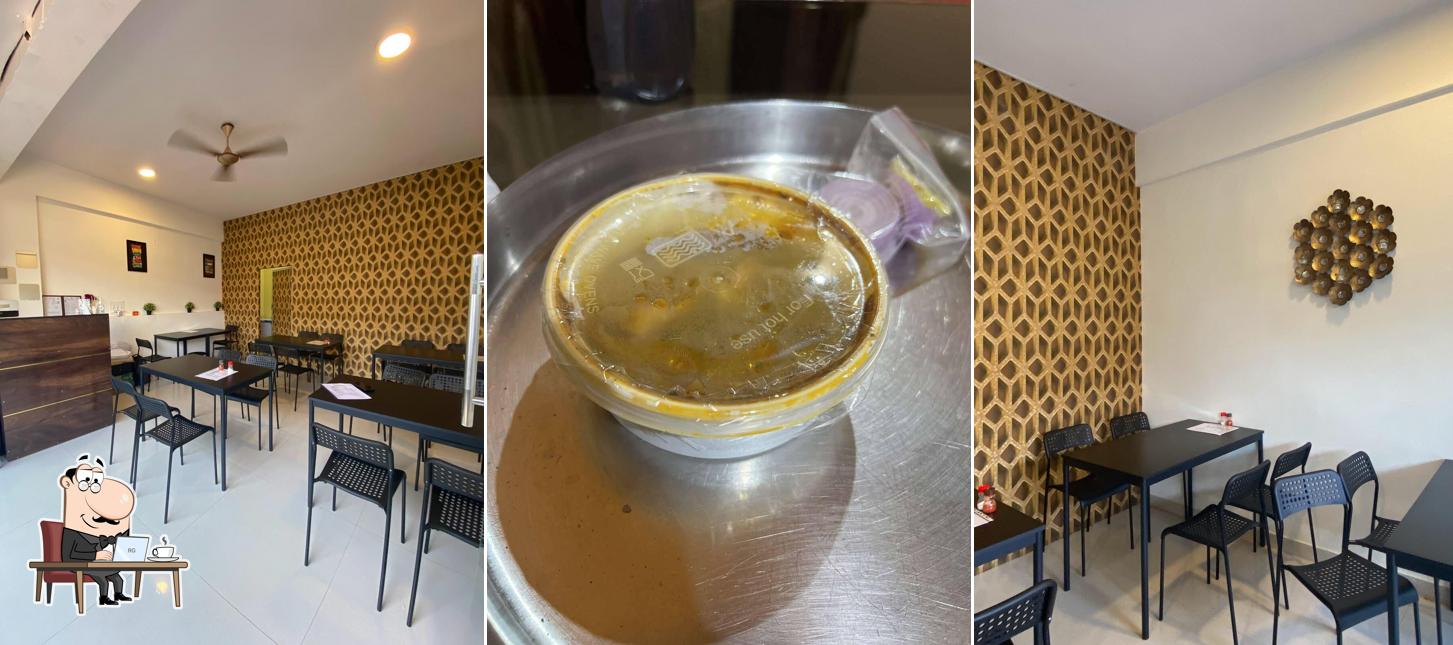 The interior of Delhi-18 Curries