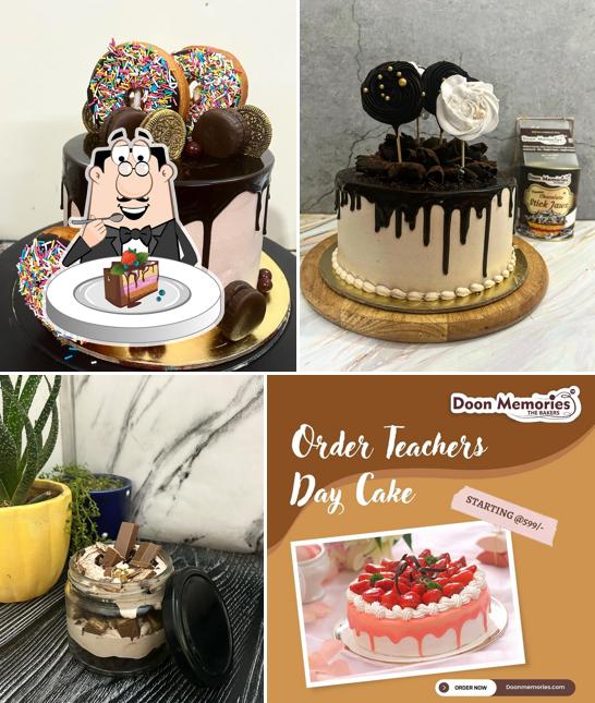 Chocolate cake at Doon Memories ( 100% Eggless Bakery)