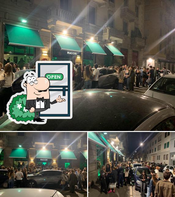 Gli esterni di Macchi Milano