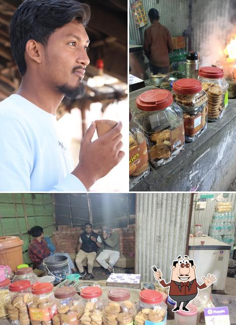 Among different things one can find food and beverage at Murtja tea stall