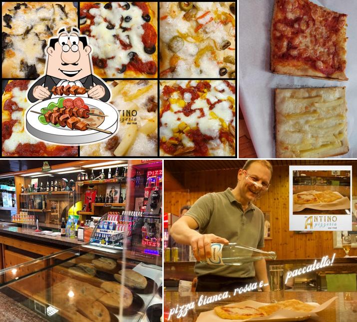 Cibo al Pizzeria da Antino