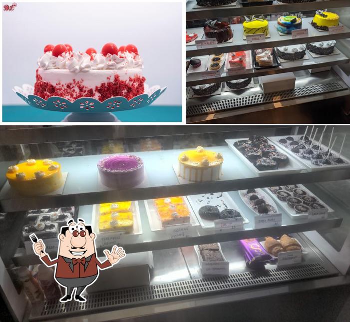 This is the photo displaying food and interior at ROLLING BREAD CAKE SHOP - TIRUVANNAMALAI by DL CAKERS Pondicherry