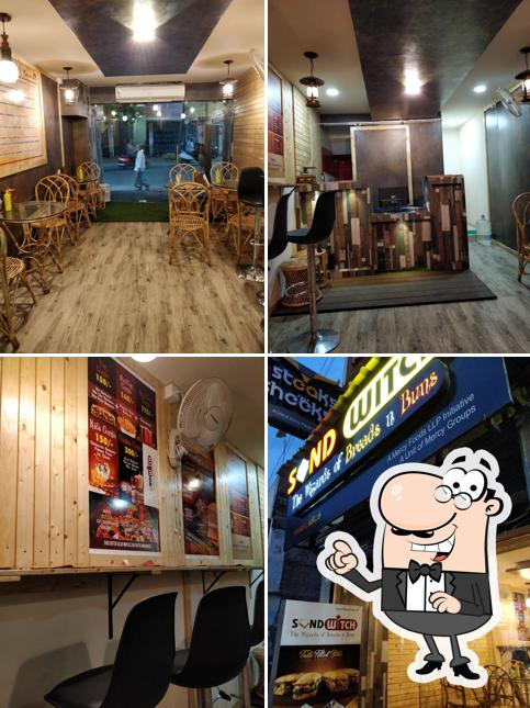 The interior of SandWitch-Nungambakkam
