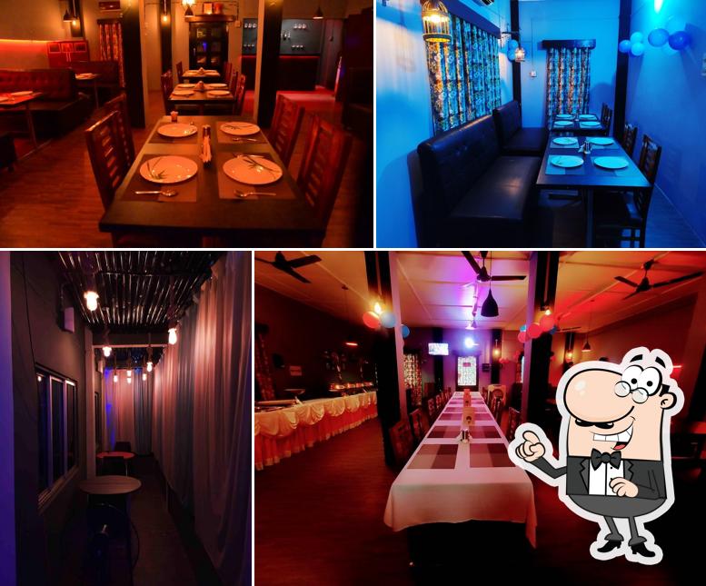 The interior of THE THAKUR SAHAB A/C FAMILY RESTAURANT &CAFE