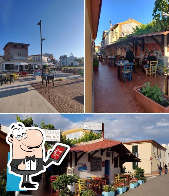 Gli esterni di Trattoria Mamma mia santa Lucia l’ ex titolare Gianni Cadoni attualmente ha aperto un Homerestaurant Cucina N7 La Caletta