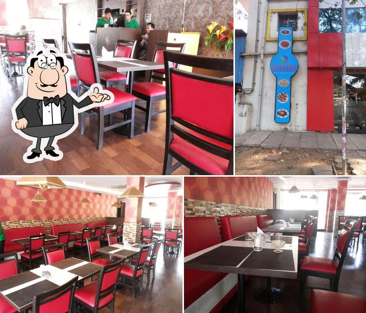 The interior of Sijuri Multicusine Restaurant