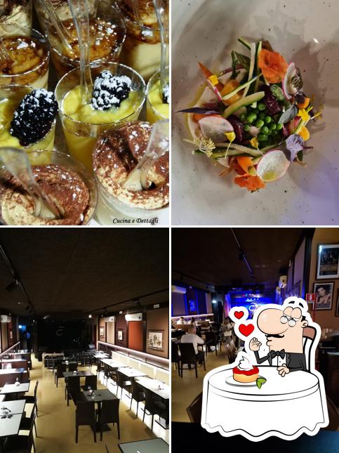 Elegance Cafe - Locale Jazz Roma serve un'ampia gamma di dolci