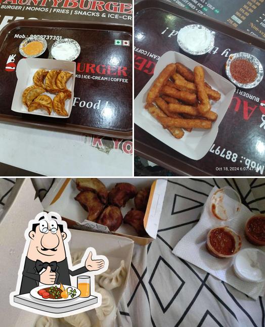 Meals at Aunty Burger J. B. Nagar