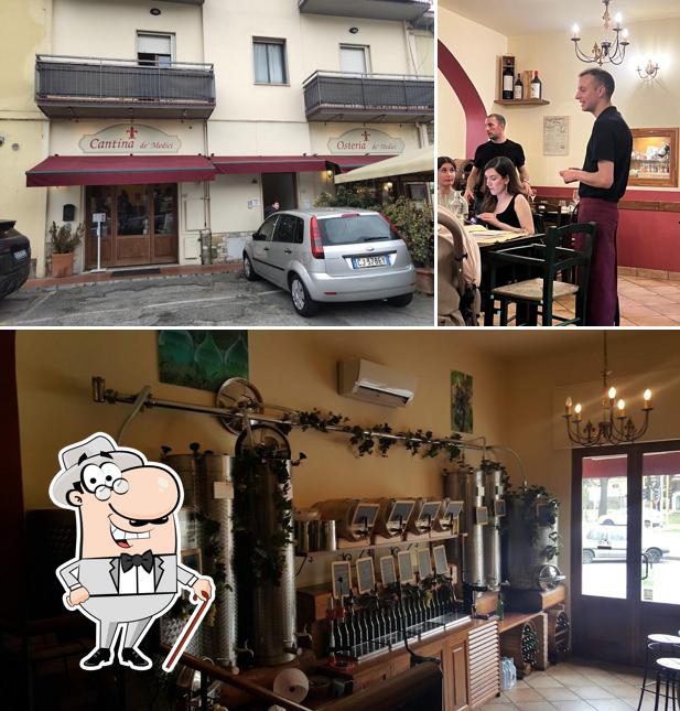 Gli esterni di Osteria De' Medici