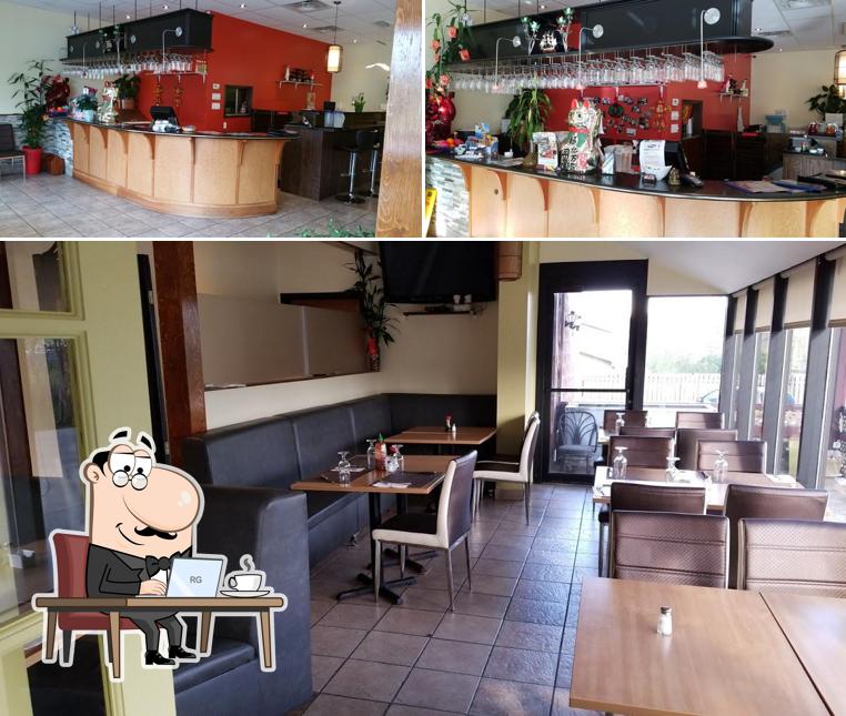 L'intérieur de Ô bol express inc