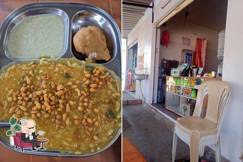 The interior of Devi Prasad Canteen