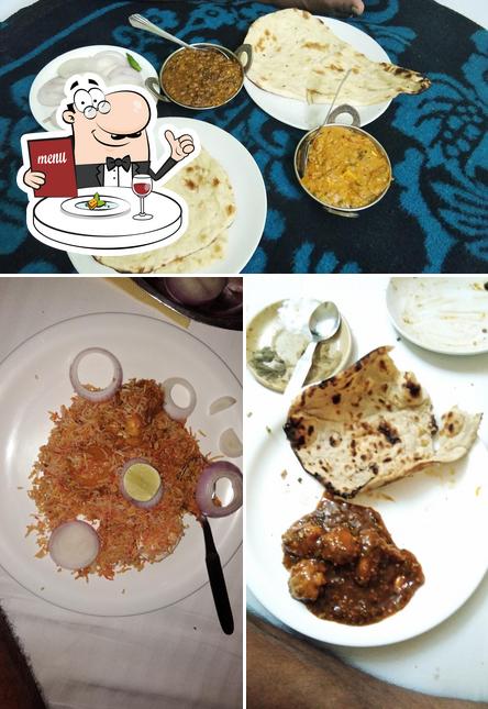 Food at Hotel Akash
