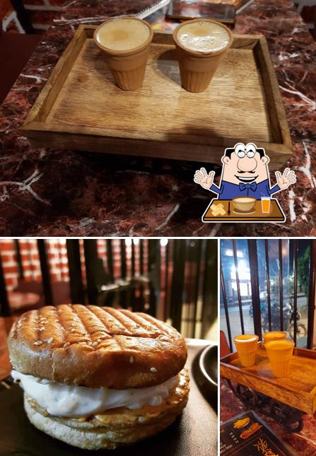 The restaurant's food and beverage