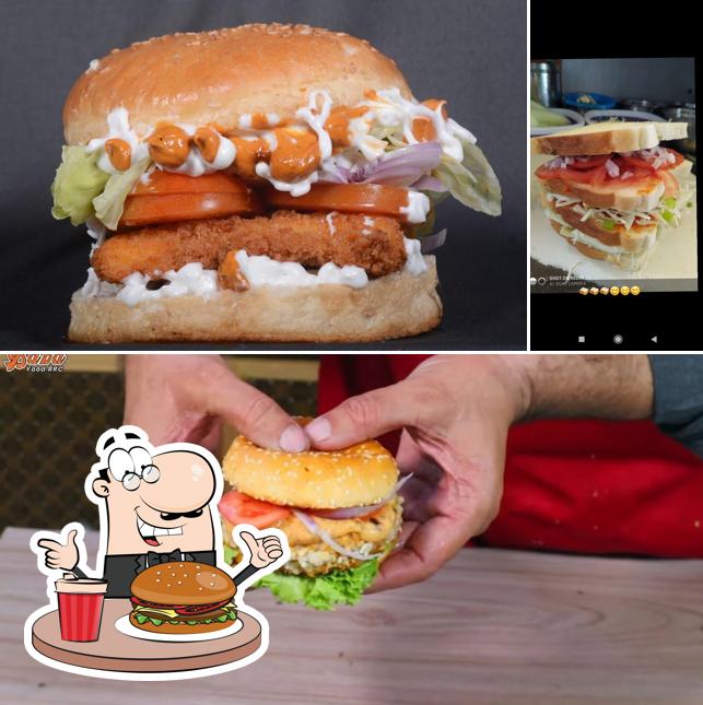 Try out a burger at Johny Burger