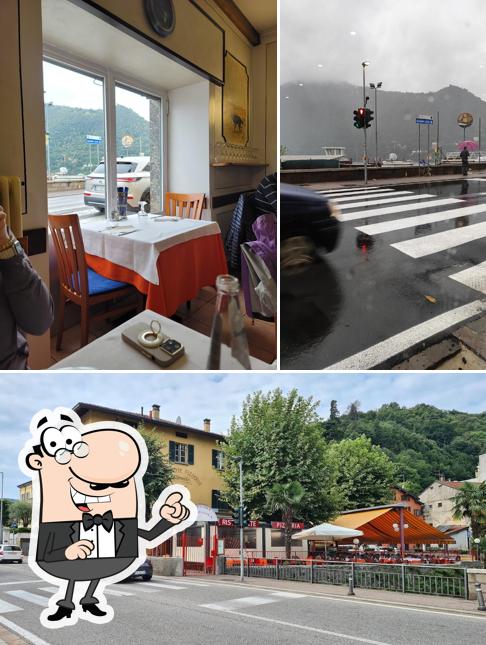 Puoi goderti l'aria fresca da seduto all'esterno di Pizzeria Vecchia Tavernola