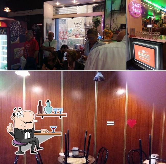 Dai un'occhiata agli interni di Bar Settebello