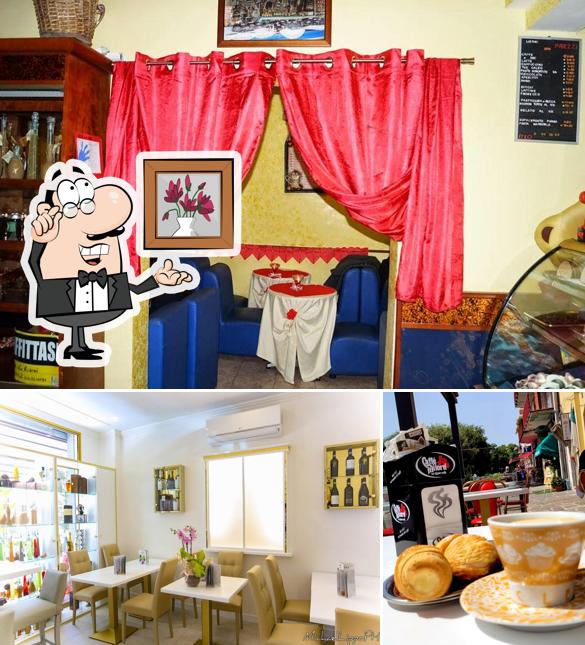 Gli interni di La Delizia Pasticceria Gelateria Caffetteria