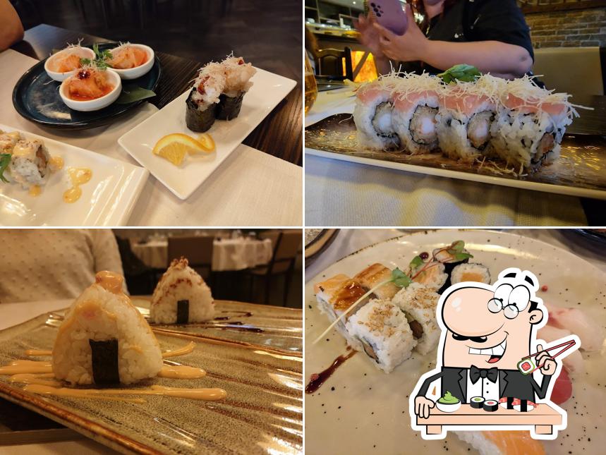 Il sushi è un pasto famoso tipico del Giappone