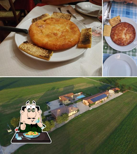 Cibo al Agriturismo-Alloggi Luis Gianni