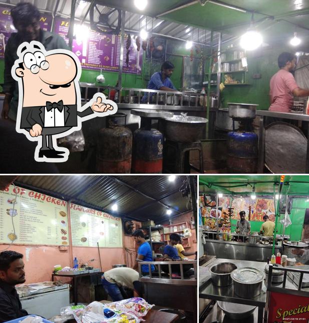 The interior of Flavours Of Chicken