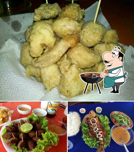 Prove refeições de carne no Flutuante Mãe Maria III