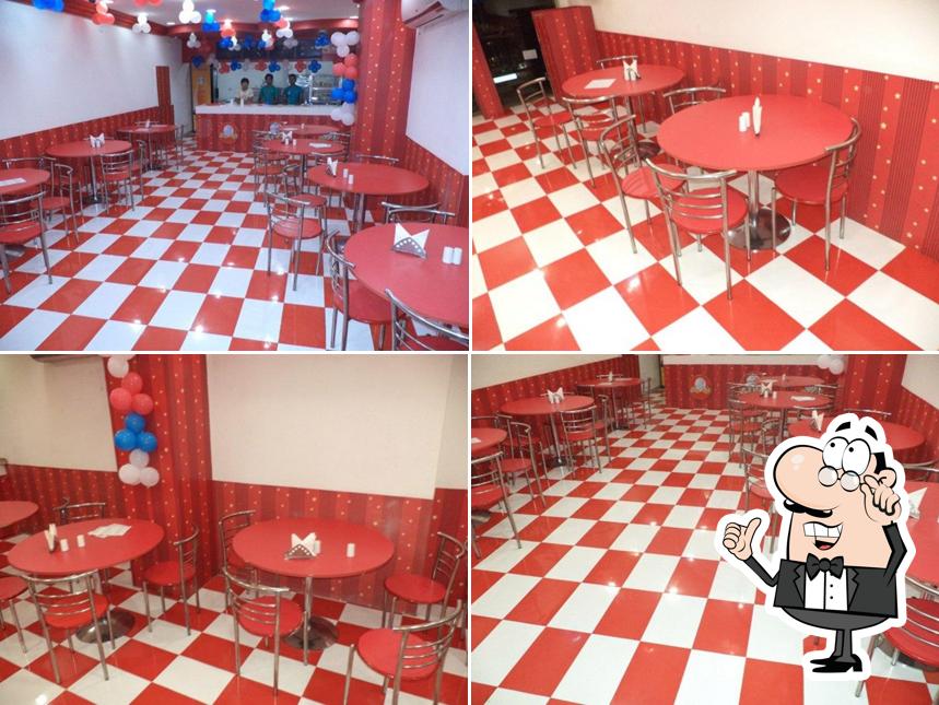 The interior of Gossip's Cafe