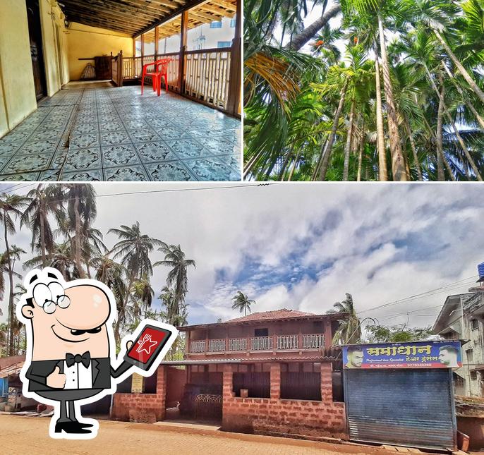 The exterior of Gurumauli Hotel