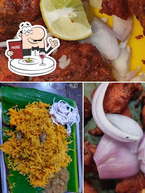 Food at Happy Hotel Ambur Biriyani Centre Chicken & Beef