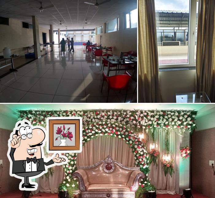 The interior of Hotel Durgada Siri