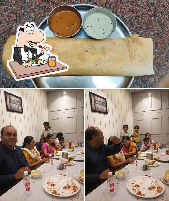 Food at Hotel New Vrindavana