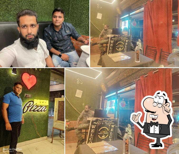 The interior of Mehfil-E-Mughliaaz