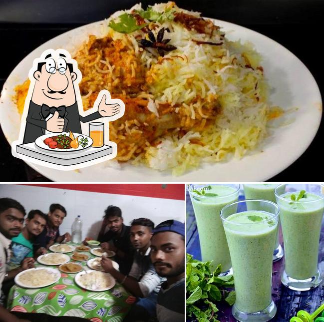 Among various things one can find food and beverage at HAJI BIRYANI (Akra Super Market)