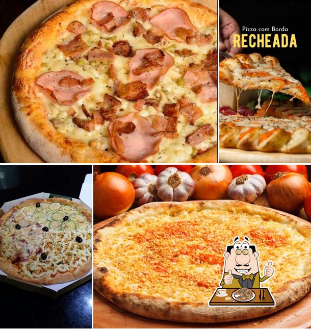Escolha pizza no Pizzaria Dom Cattione Aclimação