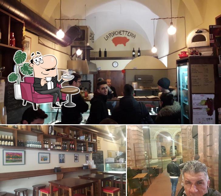Gli interni di Porchetteria Centrale