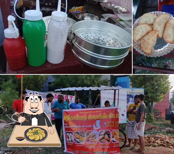 Gyoza at Rehoboth Snack Stall
