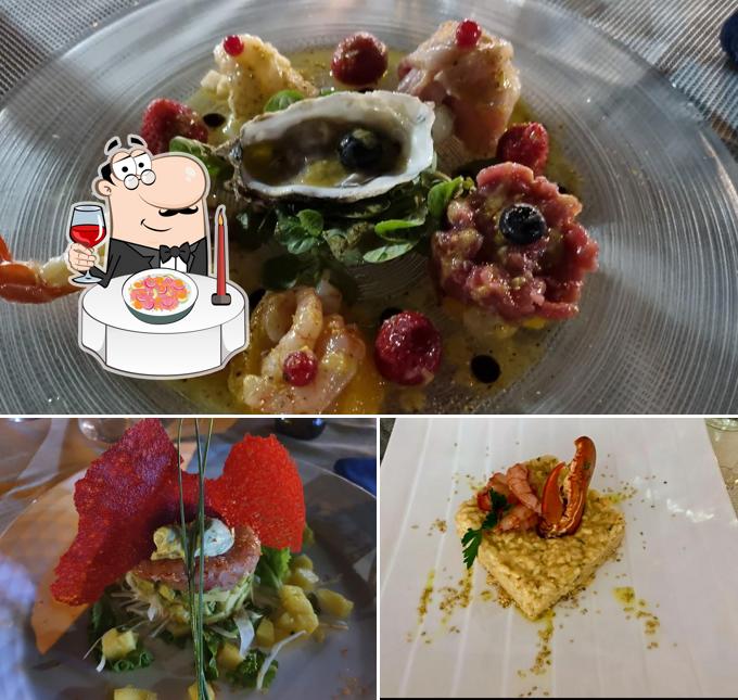 Tartare di tonno al Ristorante Giardini Naxos Claire De Lune Porto Azzurro