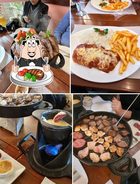 Bife em Restaurante Casa Suíça "A Casa do Fondue"