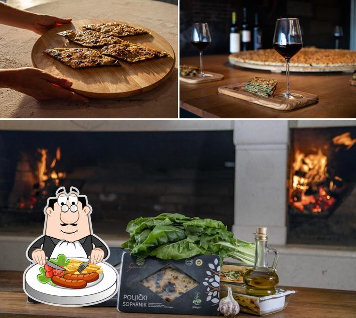 Dai un’occhiata alla immagine che mostra la cibo e vino di SOPARNIK.eu To Go