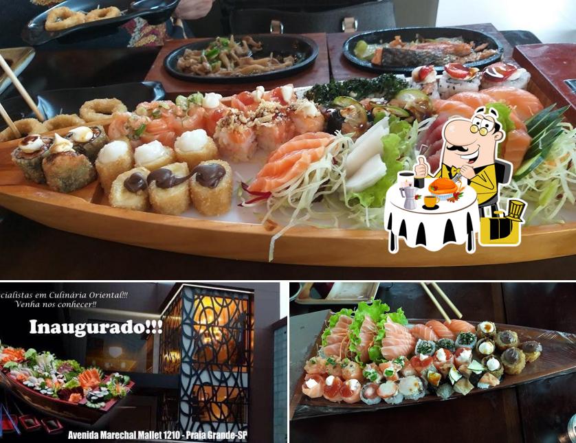Comida em Katsuya Japanese Food