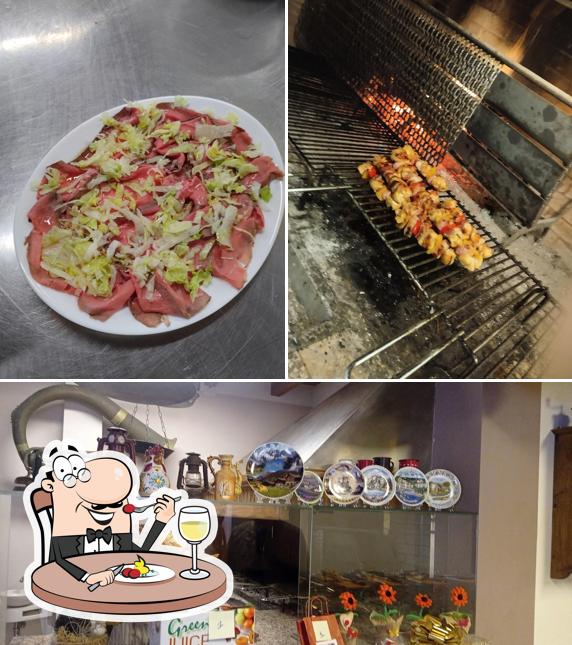 La foto di cibo e bevanda da BRACERIA DA CARLO