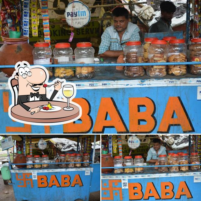 The picture of food and interior at Baba Tea Stall