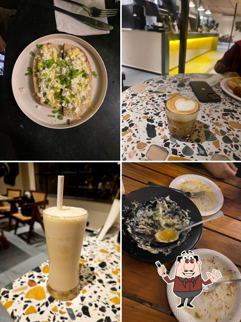 Food at Cleo's Coffee & More