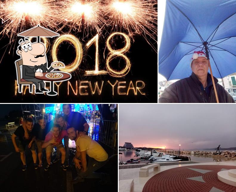 Goditi la vista dagli esterni di Coffee Dir