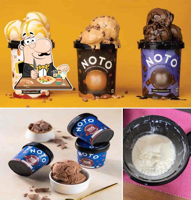 Food at NOTO - Ice Creams & Desserts