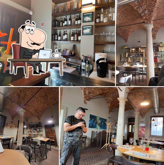 Dai un'occhiata agli interni di Osteria Vialarga