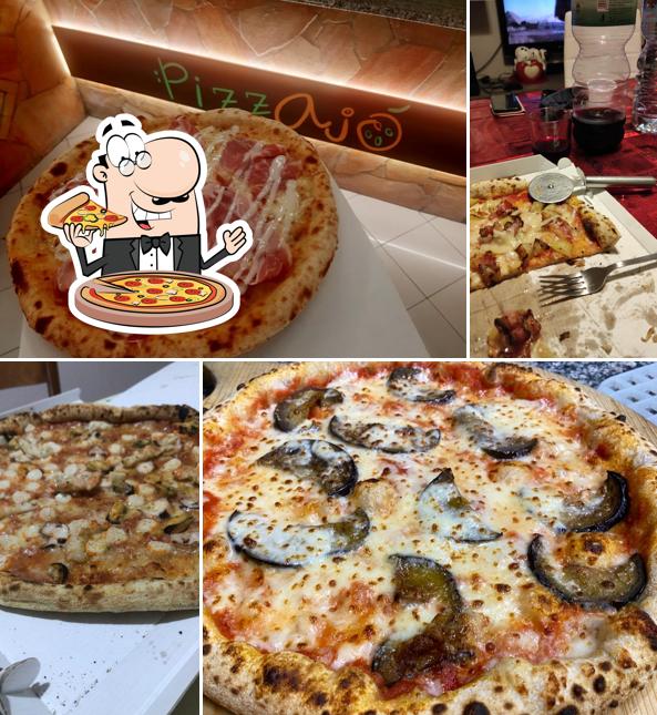 Scegli tra le molte varianti di pizza