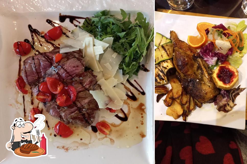 Prova i un pasto a base di carne a Osteria Bar Pizzeria al Camping