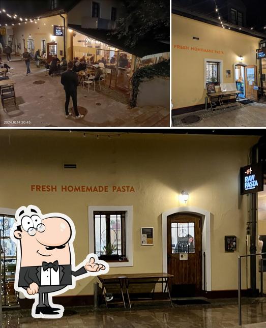 Gli interni di Raw Pasta - Pasta Fresca Bar