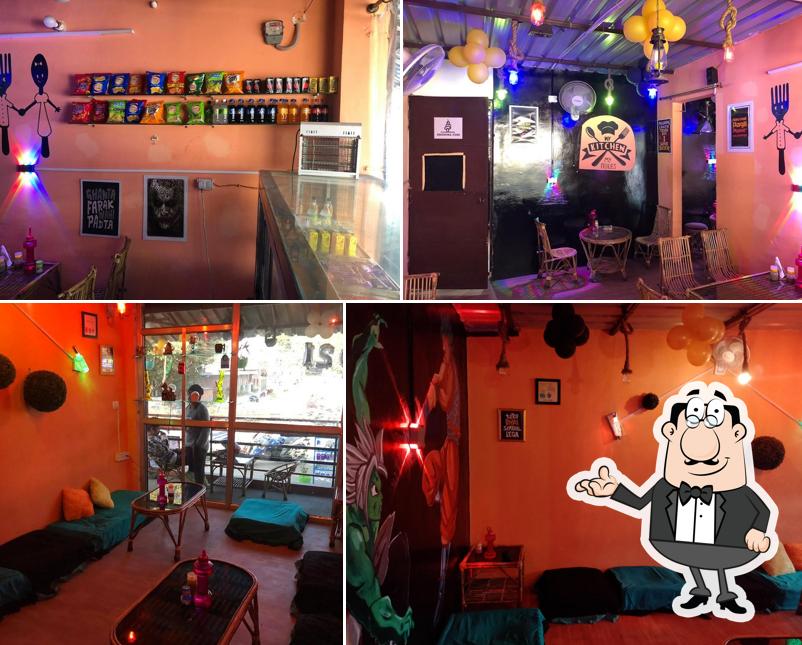 Check out how Bhukkad Cafe And Restro looks inside